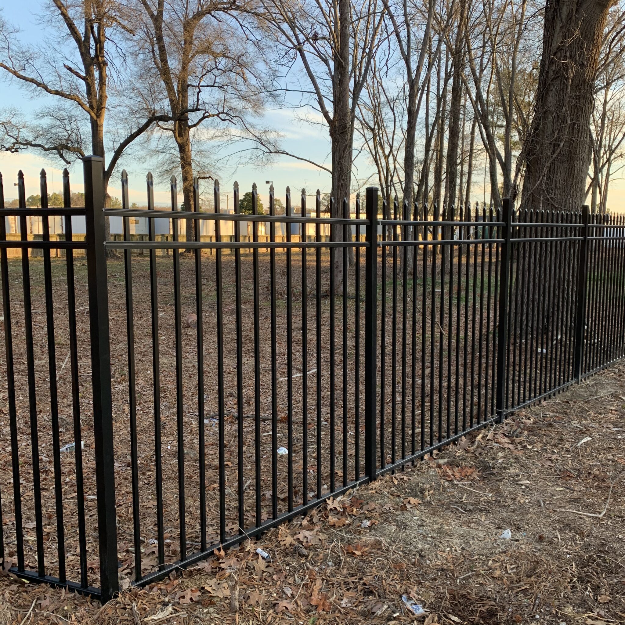 6 foot aluminum series be fence.