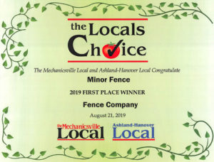the kocals choice award minors fences